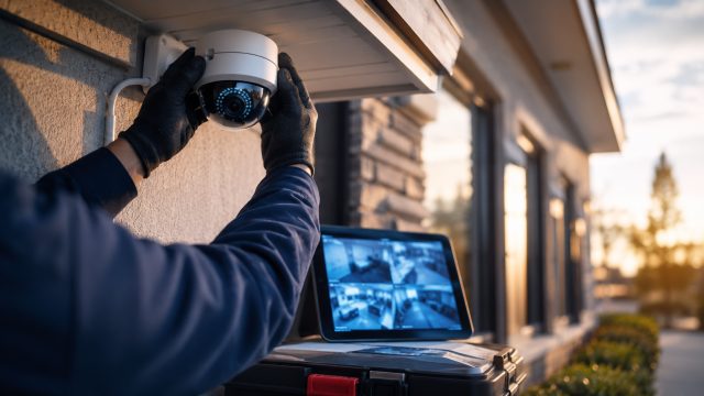 Security Camera Installation for Cleaners & Laundromats